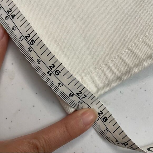 BLANKNYC WHITE THE GREAT JONES BUTTON FLY HIGH RISE SKINNY JEANS size 31 NEW! - Picture 9 of 11